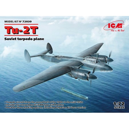 ICM 72030 Tu-2T Soviet torpedo plane 1/72