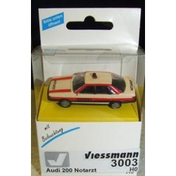 Viessmann 3003 H0 Audi 200 Notarzt mit elektrischem Blaulicht Funktionsmodell