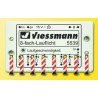 Viessmann 5040 H0 Warnbaken+ Laufl., 8 Stück