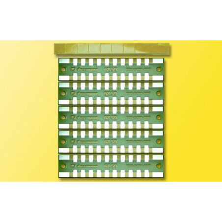 Viessmann 6859 Löt-Verteilerleisten 2-polig, 5 Stück