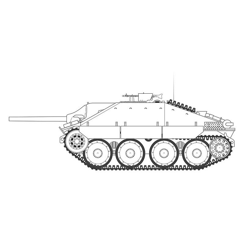 Airfix A1355 1/35 SdKfz. 138/2, Hetzer, späte Version