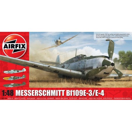 Airfix A05120B 1/48 Messerschmitt Me109E-4/E-01