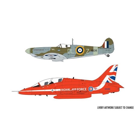 Airfix A50187 1/72 Best of British: Spitfire and Hawk