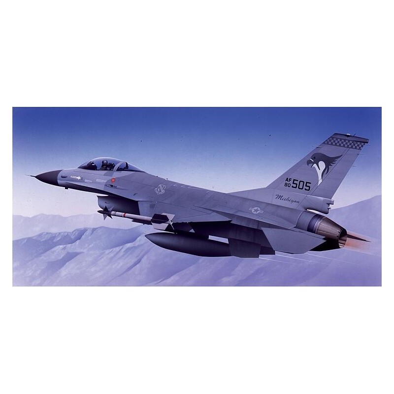 Airfix A55312 1/72 Large Starter Set, General Dynamics F-16A/B Fighting F