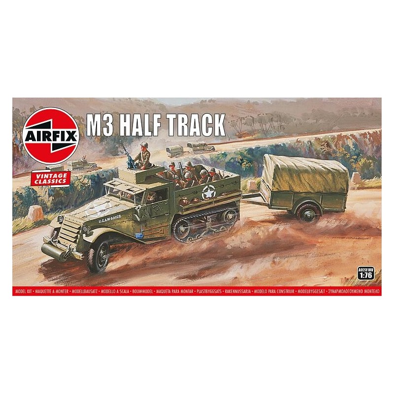 Airfix A02318V 1/76 Half-Track M3