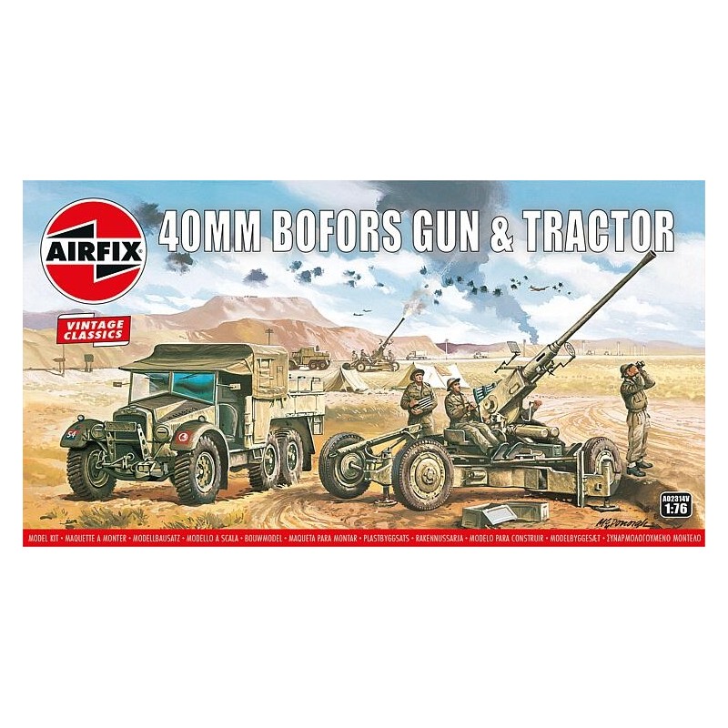 Airfix A02314V 1/76 Morris CS8 15-cwt und Bofors-Geschütz