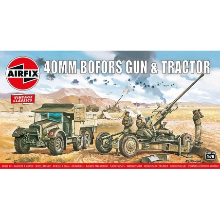 Airfix A02314V 1/76 Morris CS8 15-cwt und Bofors-Geschütz