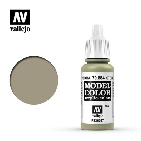 Vallejo 70884 Steingrau, matt, 17 ml