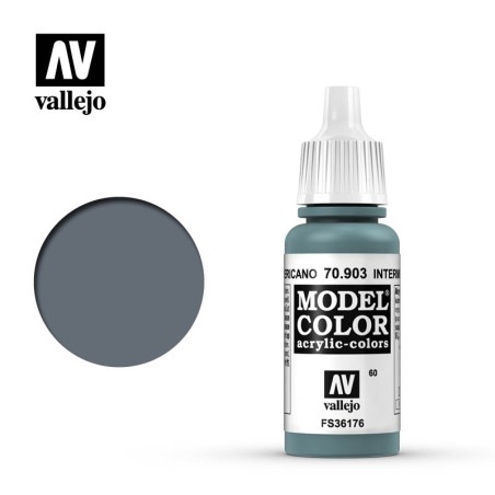 Vallejo 70903 Mittelblau, matt, 17 ml