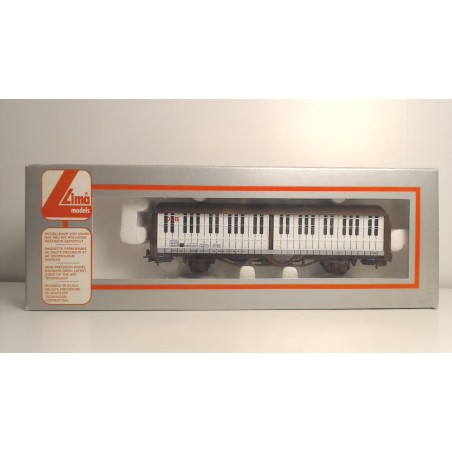 Lima 303539K DSB Hbis Lukket godsvogn Piano