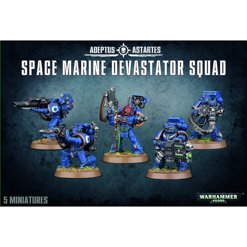 Games workshop 48-15 SPACE MARINE DEVASTATOR SQUAD