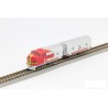 Rokuhan ST012-1  Z Shorty EMD F7 ATSF 2 Car Set