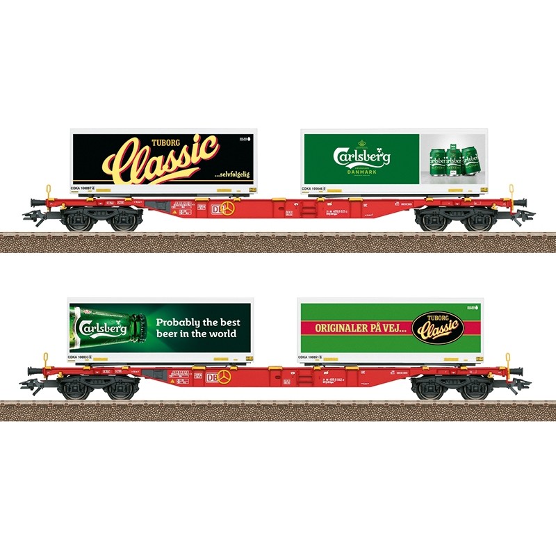 Trix 24509 Wagen-Set Tuborg/Carlsberg