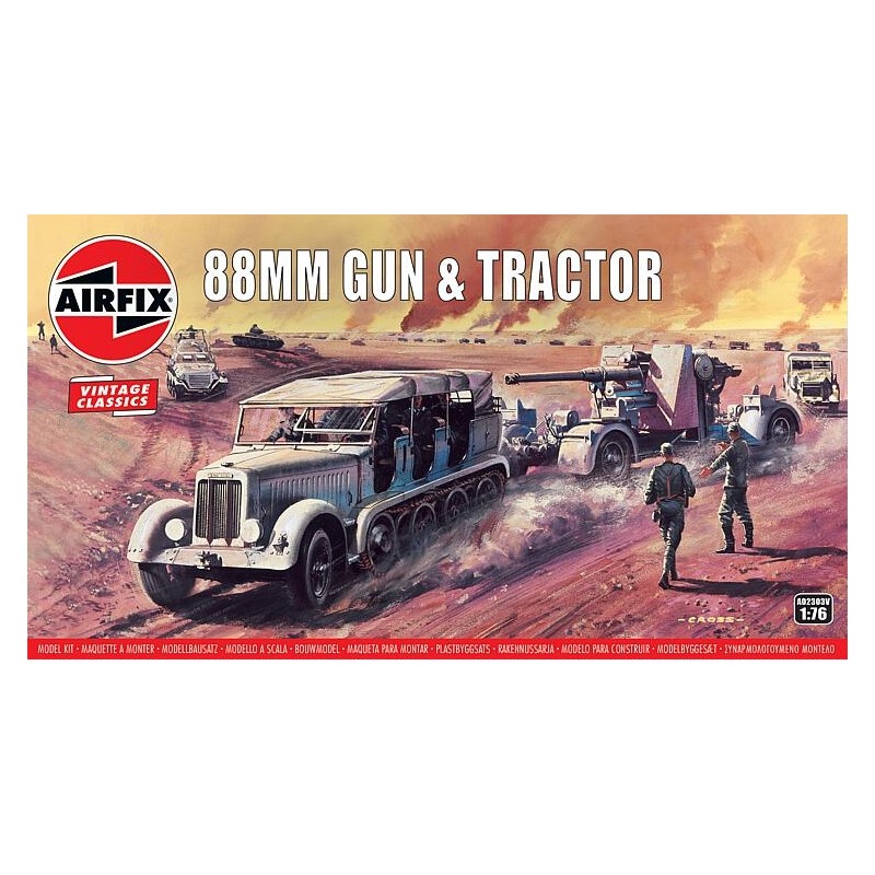 Airfix A02303V 1/76 SdKfz 7 mit 88 mm Flak