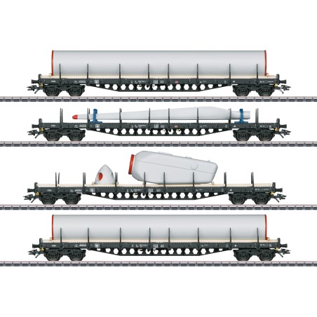 Märklin 47134 Rungenwagen-Set „Windkraft“