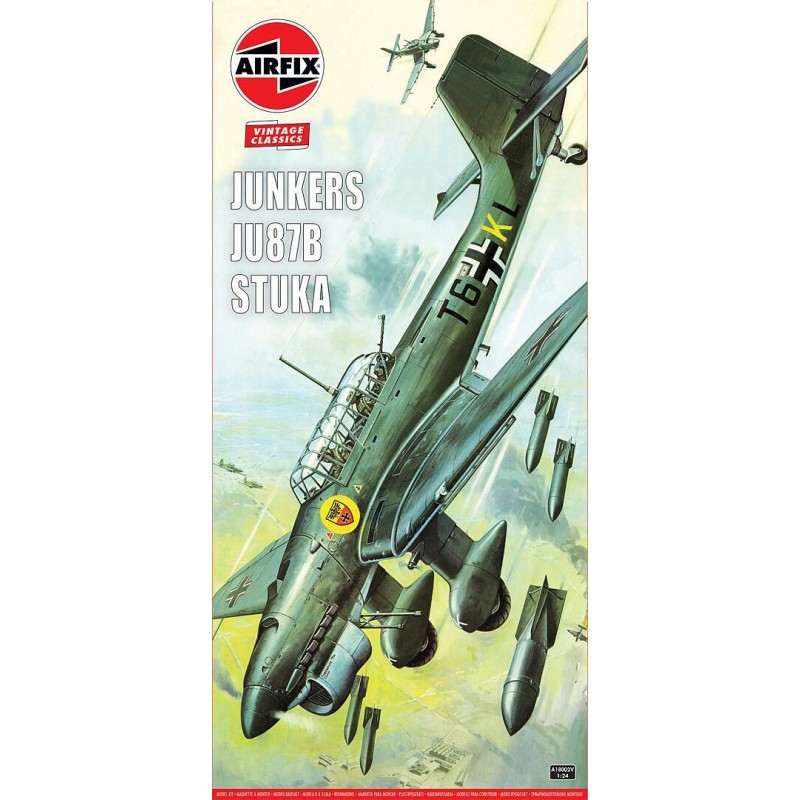 Airfix A18002V 1/24 Junkers Ju87B Stuka