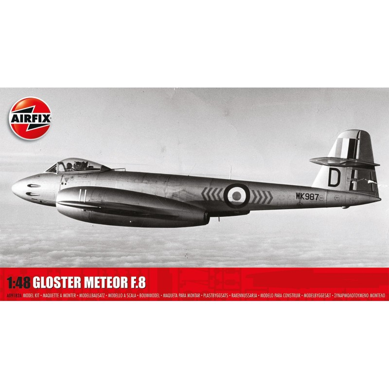 Airfix A09182A 1/48 Gloster Meteor F.8