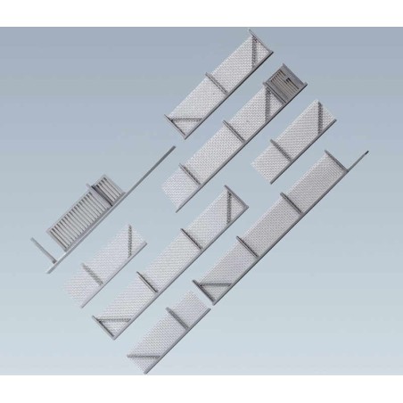 Faller 180433 Industrie-Metallzaun, 1010 mm