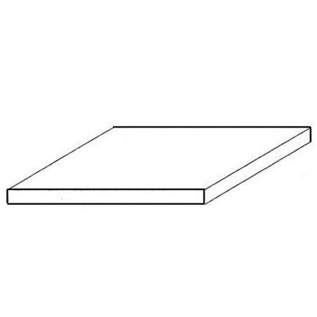 Evergreen 9006 Durchsichtige Polystyrolplatt