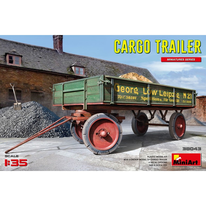 MiniArt 38043 GERMAN CARGO TRAILER