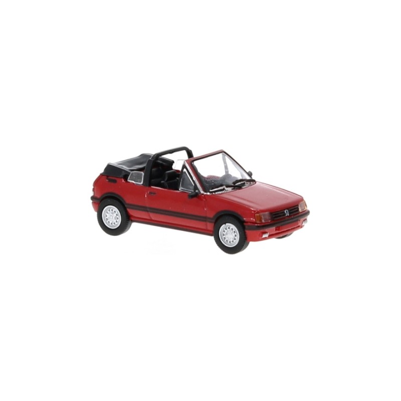 Brekina PCX870502 Peugeot 205 Cabriolet rot, 1986,