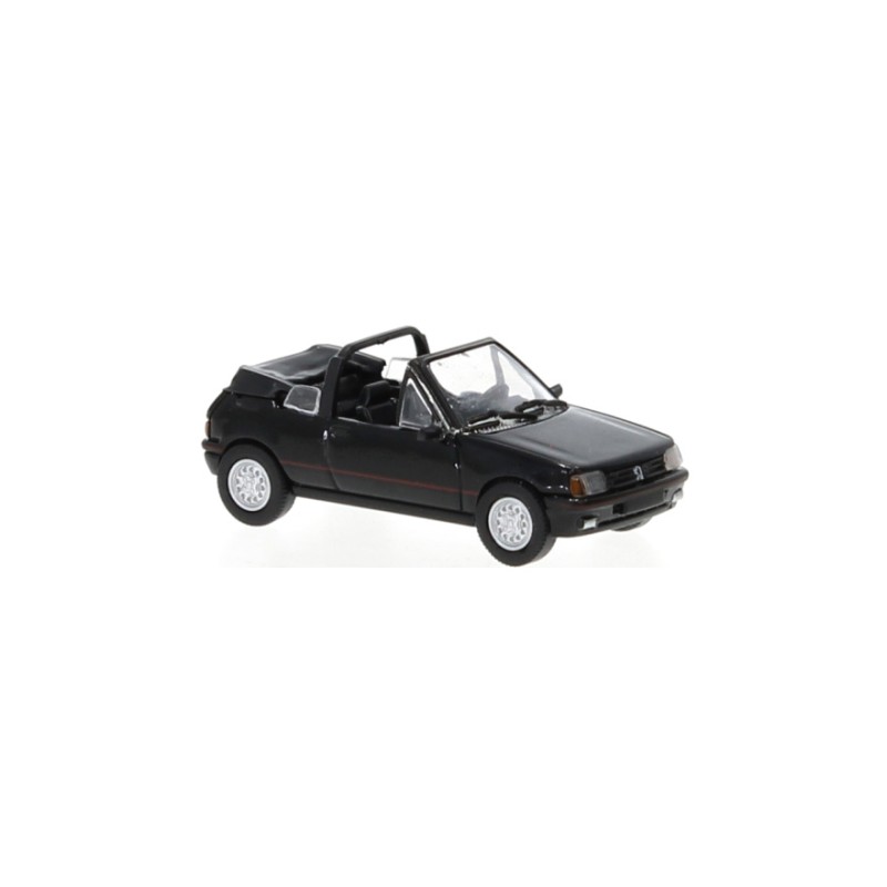 Brekina PCX870503 Peugeot 205 Cabriolet schwarz, 1986,