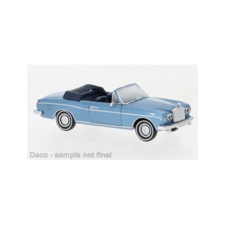 Brekina PCX870513 Rolls Royce Corniche metallic blau, 1971,