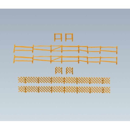 Faller 272407 Weide- und Jägerzaun, 249 mm/