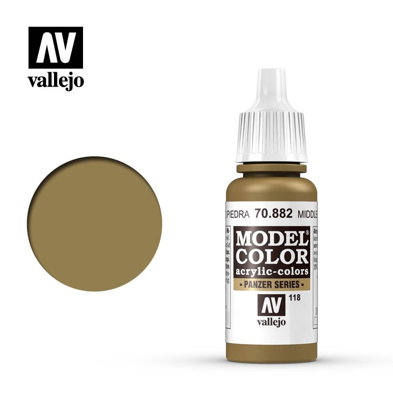 Vallejo 70882 Steingelb, matt, 17 ml