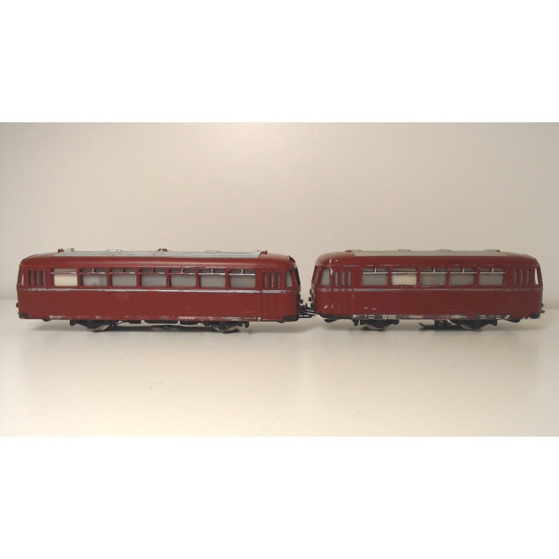 Märklin DB800 K+B Skinnebus med Bivogn