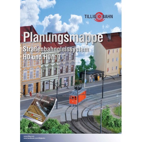 Tillig 9617 Planungsmappe Straßenbahngleis