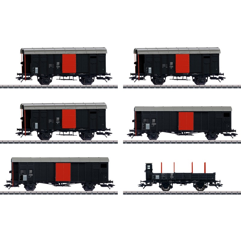 Märklin 46050 Güterwagen-Set zum "Köfferli"