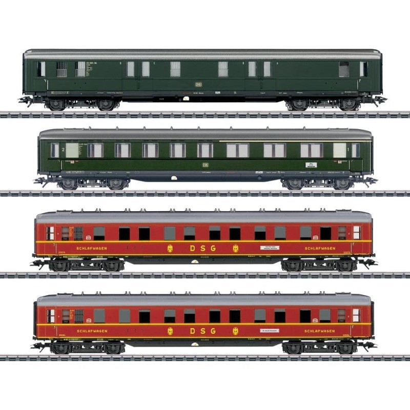 Märklin 43204 Schürzenwagen-Set DB