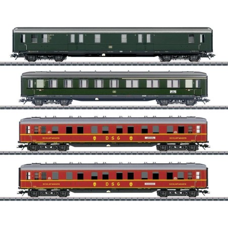 Märklin 43204 Schürzenwagen-Set DB