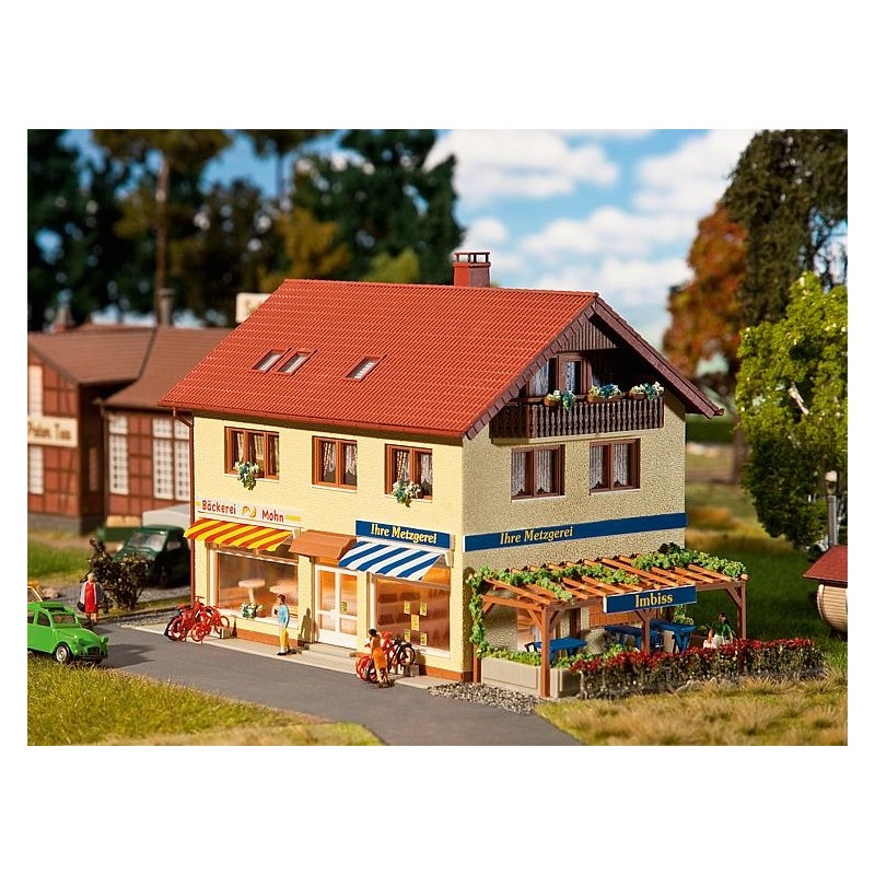 Faller 130489 Metzgerei/Bäckerei