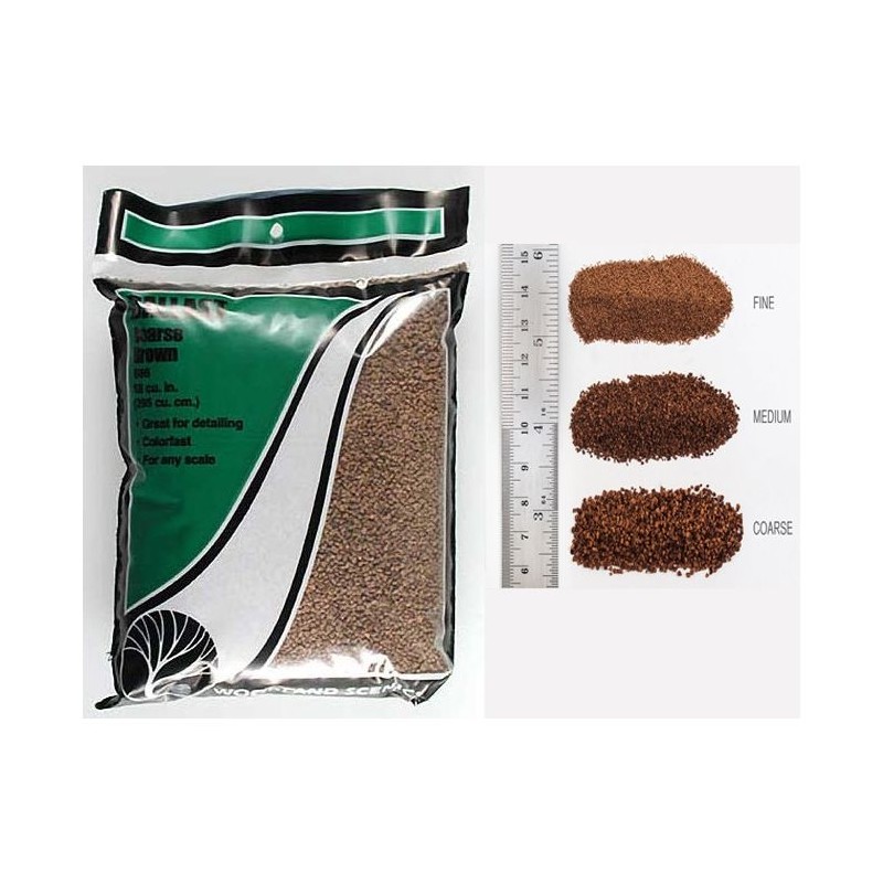 Woodland WB86 Brown Coarse Ballast (Bag)