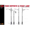 MiniArt 35523 TRAM SUPPORTS & STREET LAMP