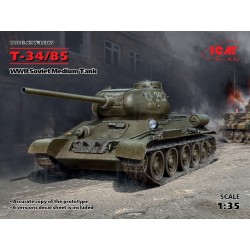 ICM 35367 T-34-85 WWII Soviet Medium Tank