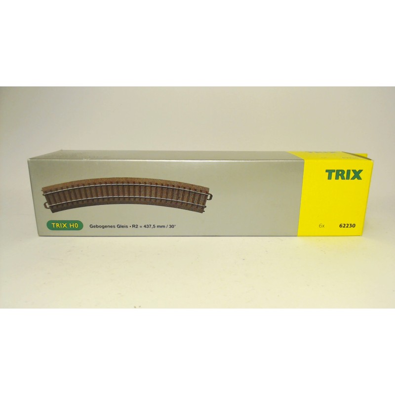 Trix 62230 6stk Buet skinne