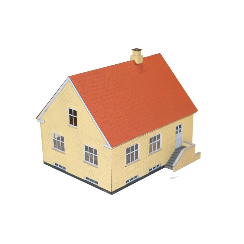 Hobbytrade 87271 Dansk villa i gule sten, Laserskåret, H0