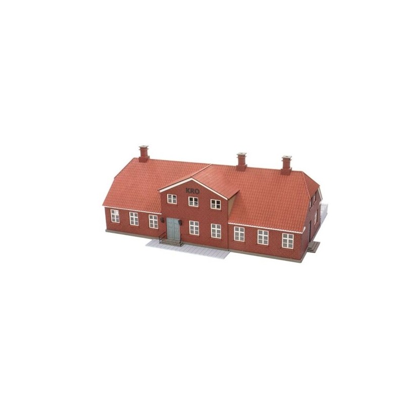 Hobbytrade 87380 Landsby kro røde sten