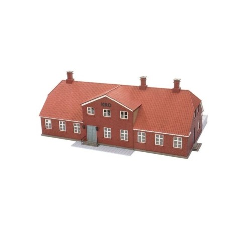 Hobbytrade 87380 Landsby kro røde sten