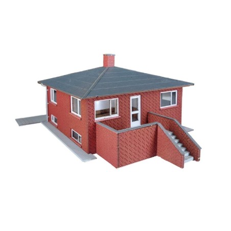 Hobbytrade 87290 Villa i røde sten, Laserskåret, H0