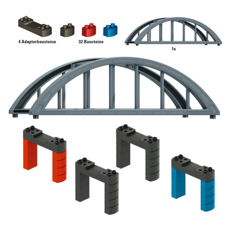 Märklin 72218 Bausteinset Hochbahn-Brücke