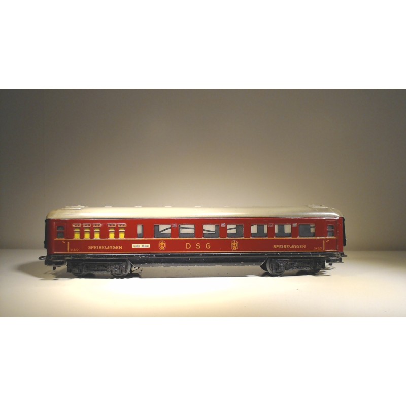 Märklin 346/2 DSG Spisevogn med lys