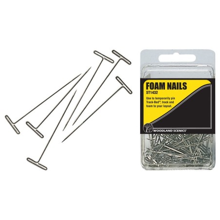 Woodland WST1432 Foam Nails (x75)