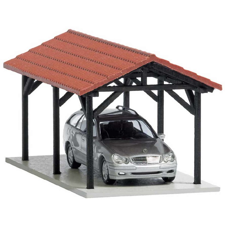 Busch 1481 Carport H0