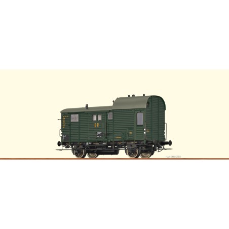 Brawa 49411 H0 Güterzuggepäckwagen Pwg pr 14 DR, III