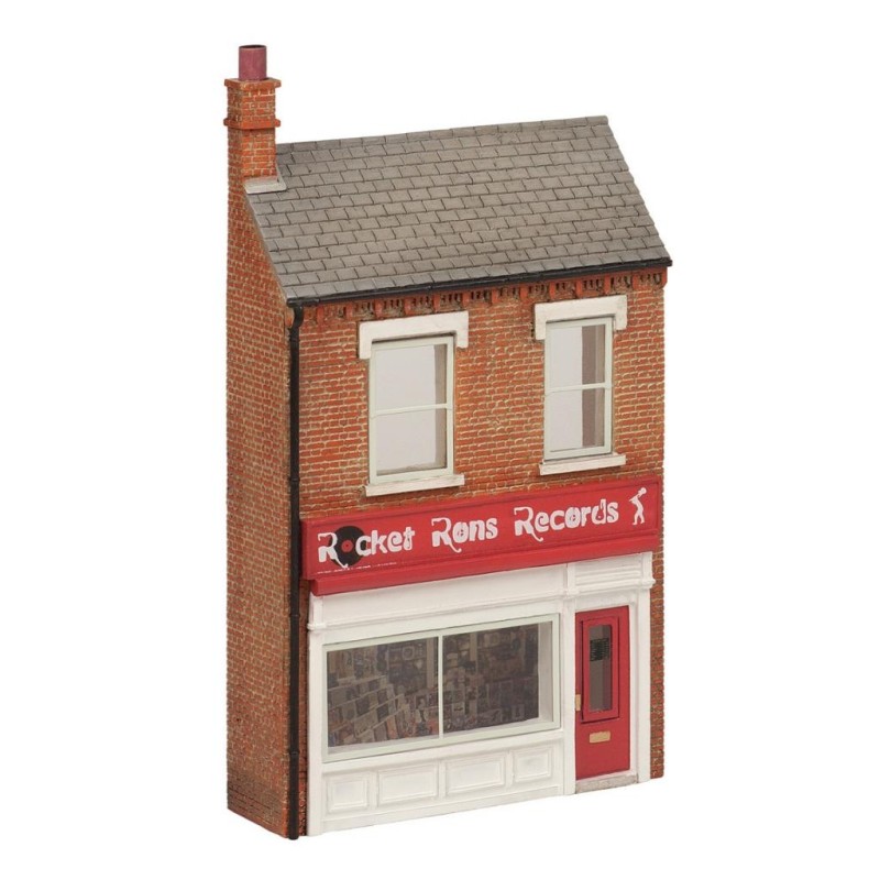 Branchline 44-273 Low Relief 'Rocket Ron's Record Shop'