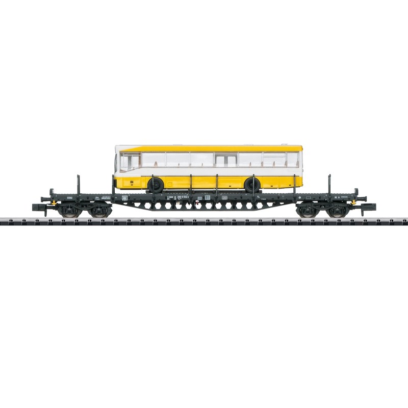 Trix 15861 Flachwagen mit Bus DB